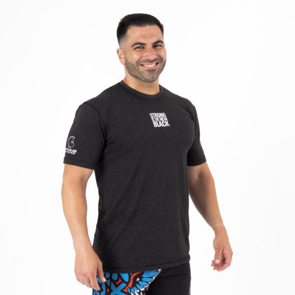 Camiseta Cross Training Ecoactive Strong is the New Black,,,