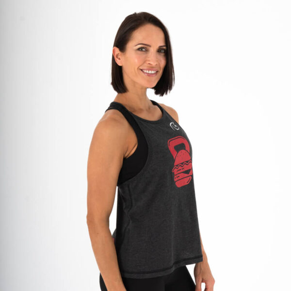 camiseta-sin-mangas-cross-training-mujer-ecoactive-burger-fit