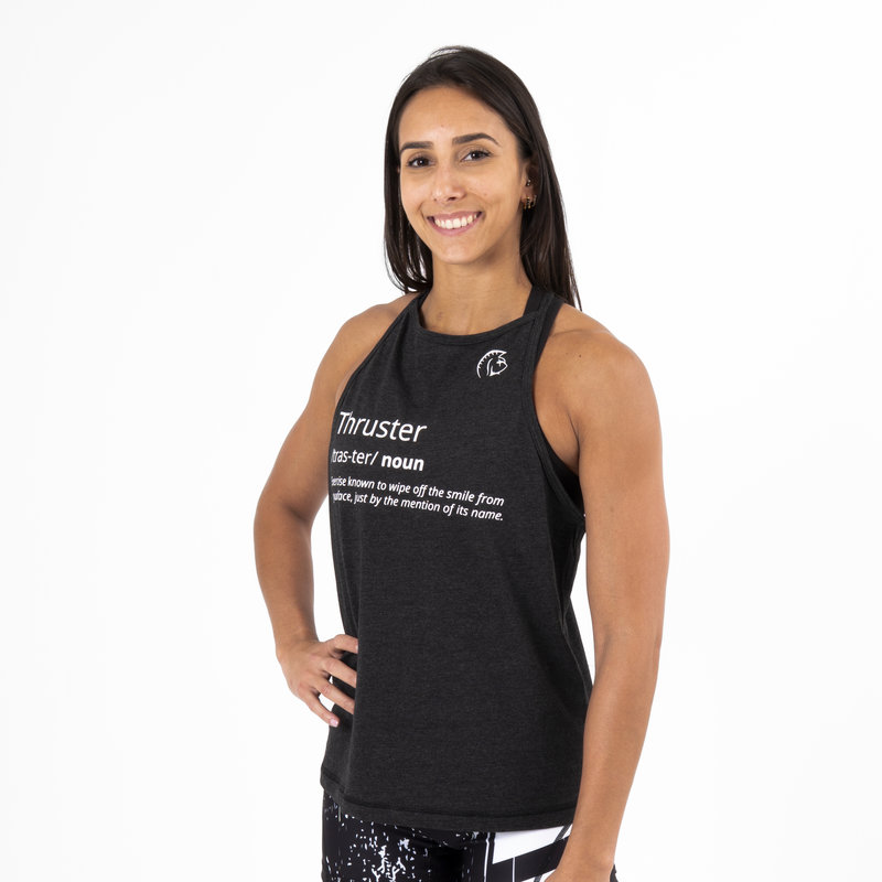 Camiseta sin mangas Ecoactive Halter (Thruster Black) 3 Camiseta sin mangas Ecoactive Halter (Thruster Black) - Imagen 3