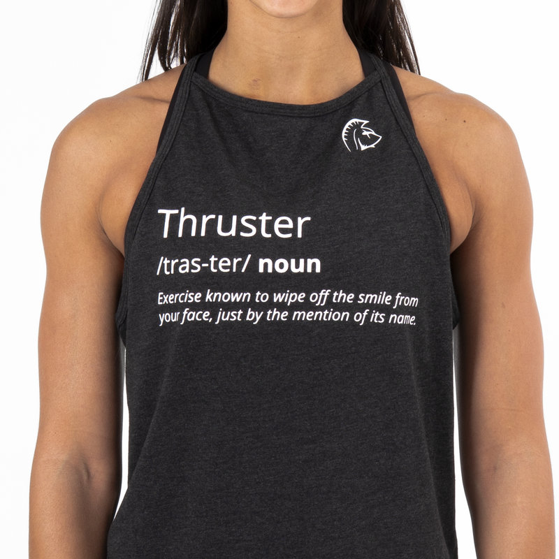 Camiseta sin mangas Ecoactive Halter (Thruster Black) 4 Camiseta sin mangas Ecoactive Halter (Thruster Black) - Imagen 4