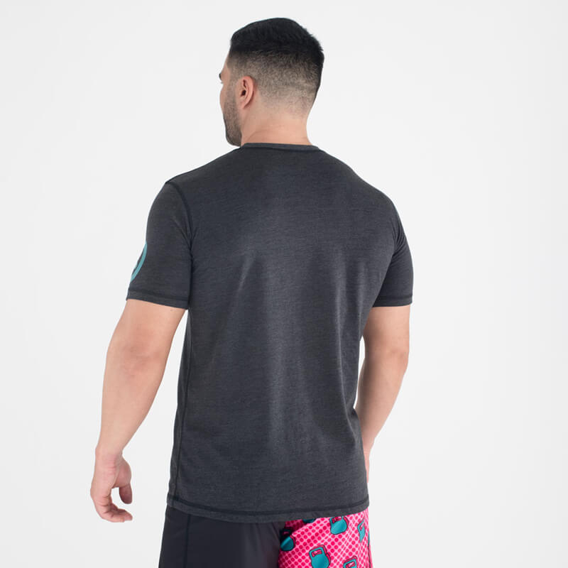 Camiseta Ecoactive (ME vs ME Black/Teal) 2 Camiseta Ecoactive (ME vs ME Black/Teal) - Imagen 2
