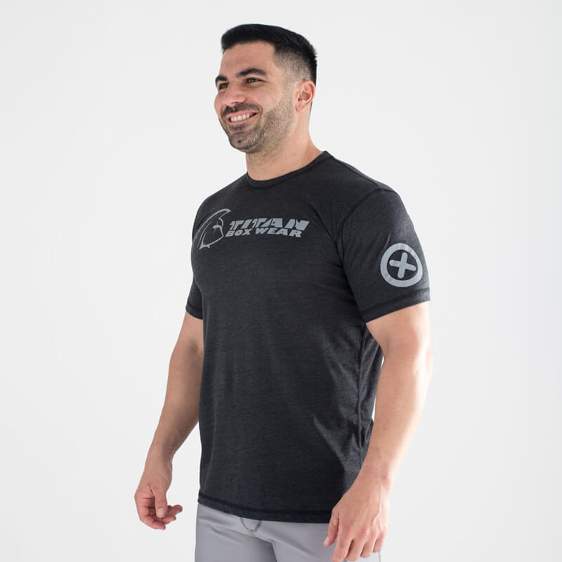 Camiseta Ecoactive (Cross Core Black/Grey) 3 Camiseta Ecoactive (Cross Core Black/Grey) - Imagen 3