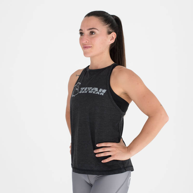 Camiseta sin mangas Ecoactive Halter (Cross Core Black/Grey) 3 camiseta-sin-mangas-cross-training-mujer-ecoactive-cross-core-black-grey