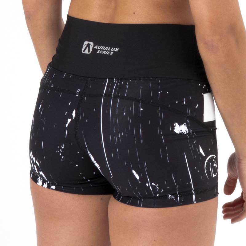 Pantalón corto AuraLux II Booty Cintura Alta (Rebel Clash) 2 Pantalón corto AuraLux II Booty Cintura Alta (Rebel Clash) - Imagen 2