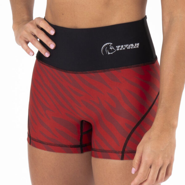 Pantalón Corto Cross Training Mujer AuraLux Booty cintura Alta Wild