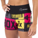 Pantalón Corto Cross Training Mujer AuraLux Booty cintura Alta Evolve Vivid