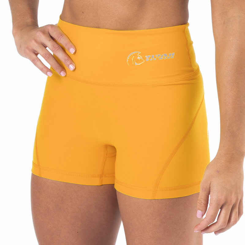 Pantalón corto AuraLux II Booty Cintura Alta (Core Yellow) 1 Pantalón Cross Training Endurance Core Yellow,,,