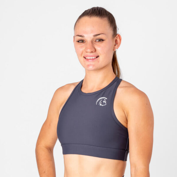 Sujetador cross training Core Slate Grey