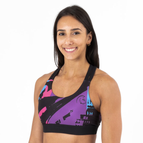 Sujetador cross training Xtamina Cross-Lite Neon Vibes,,,