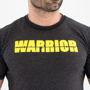 Camiseta Ecoactive (WARRIOR Black/Yellow)