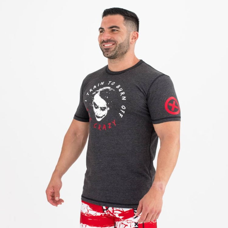 Camiseta Ecoactive (Burn Off The Crazy Black/Red)