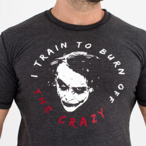 Camiseta Ecoactive (Burn Off The Crazy Black/Red)