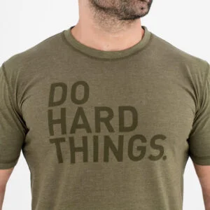 Camiseta Ecoactive (Do Hard Things Green)