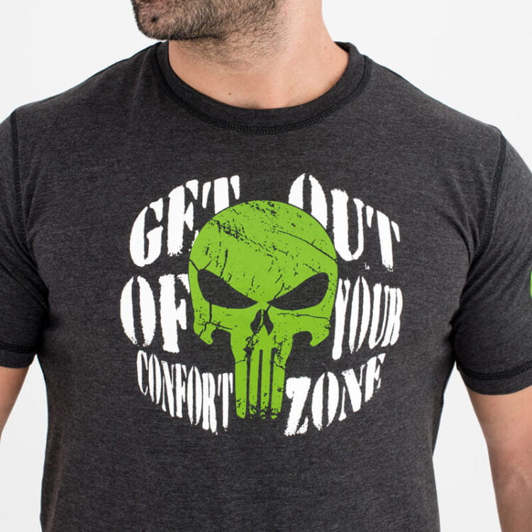 Camiseta Ecoactive (Get Out Black/Green)