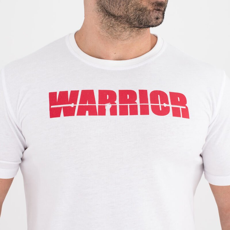 Camiseta Ecoactive (WARRIOR White/Red)