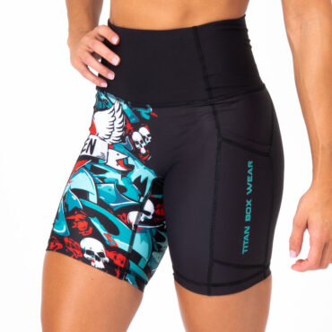 Pantalón Corto cross training Auralux II 6" Tights Cintura Alta Unbroken