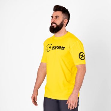 Camiseta Ecoactive (Cross Core Yellow/Black)