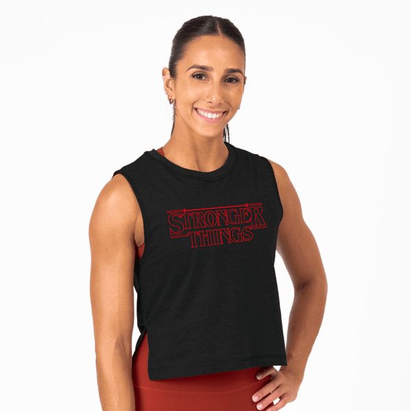 Camiseta sin Mangas Mujer Wod Tank Bitchin´
