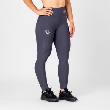 Mallas largas AuraLux II Tights Cintura Alta (Core Slate Grey)