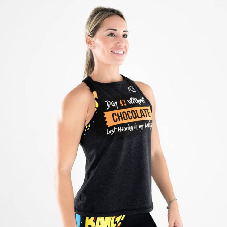 camiseta-cross-training-mujer-ecoactive-chocolate-black-orange