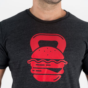 Camiseta Ecoactive (Burger Fit Black)
