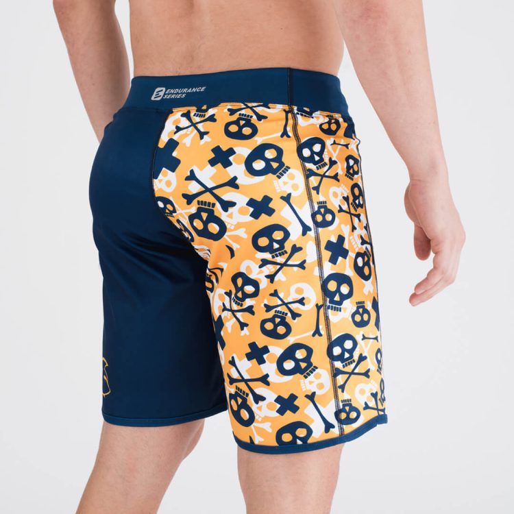 Pantalón Corto Endurance (Skull Crew Navy/Yellow)