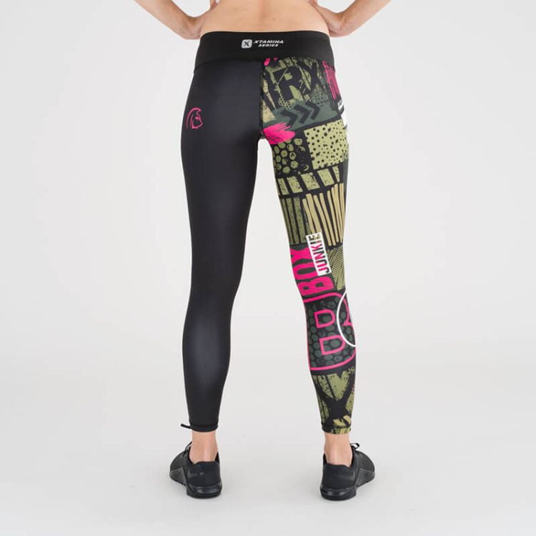Mallas largas Xtamina Tights (Box Junkie Green/Pink)