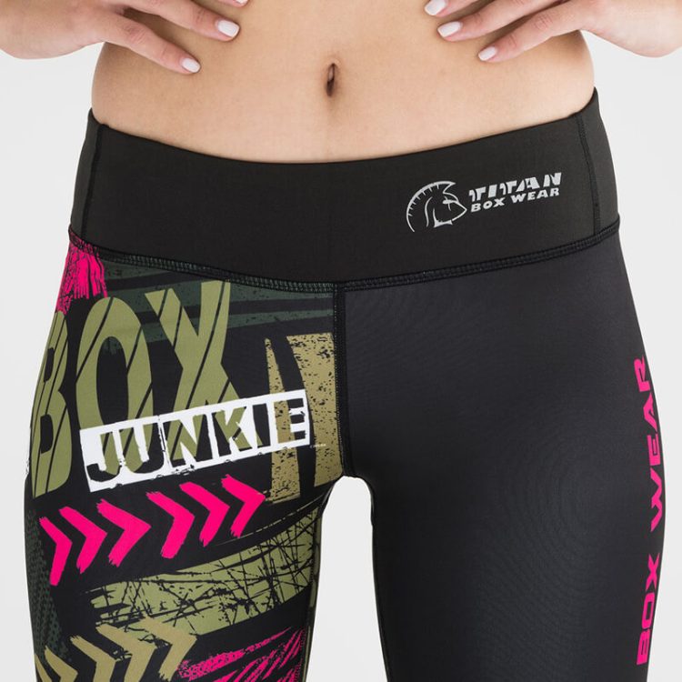 Mallas largas Xtamina Tights (Box Junkie Green/Pink)