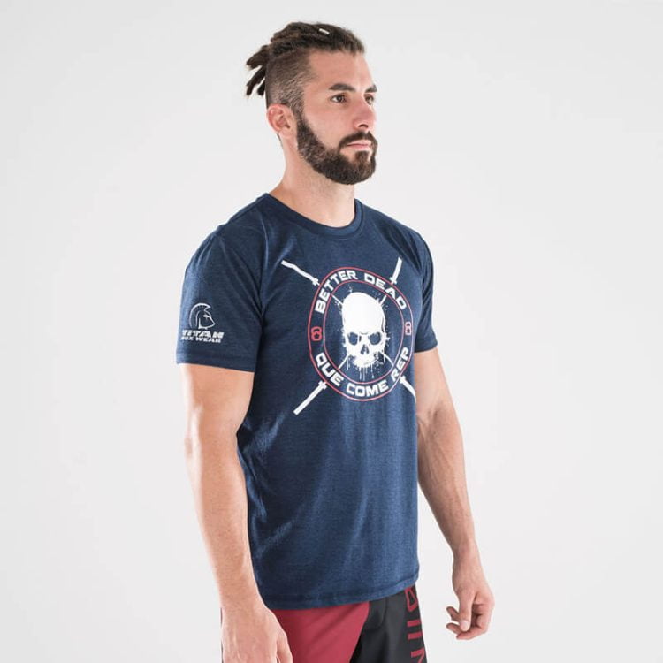 camiseta-cross-training-ecoactive-integrity-navy-crimson