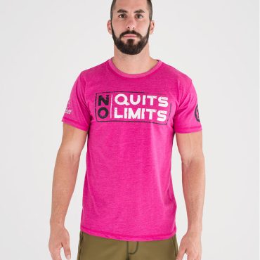 Camiseta Ecoactive (NO Quits NO Limits Pink)