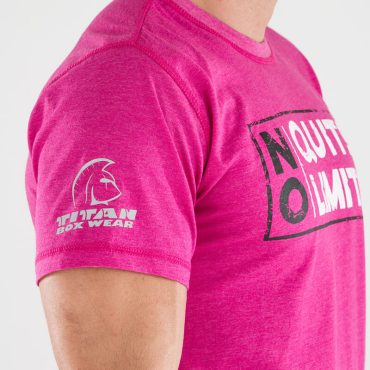 Camiseta Ecoactive (NO Quits NO Limits Pink)