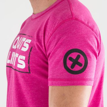 Camiseta Ecoactive (NO Quits NO Limits Pink)