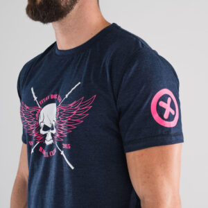Camiseta Ecoactive (Barbell Club Navy/Pink)
