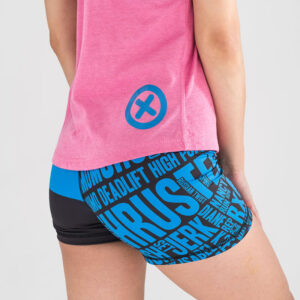 Camiseta sin mangas Ecoactive Halter (Never Give Up Pink/Blue)