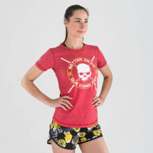 camiseta-crossfit-mujer-ecoactive-integrity-red-yellow