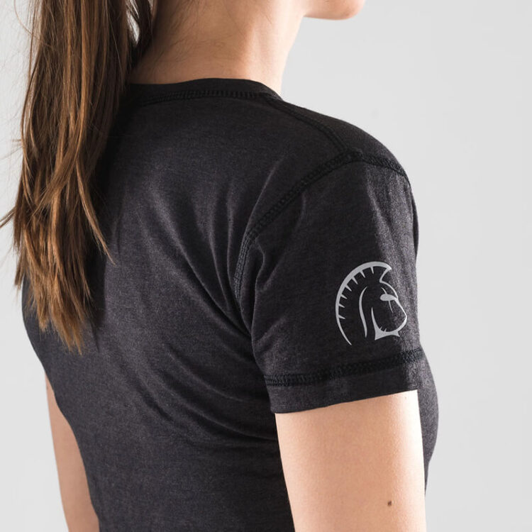Camiseta Ecoactive Mujer (UNBRKN Black/Grey)