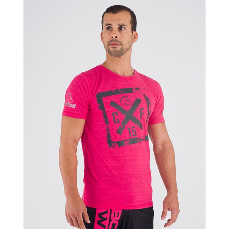 camiseta-crossfit-ecoactive-cross-logo-pink