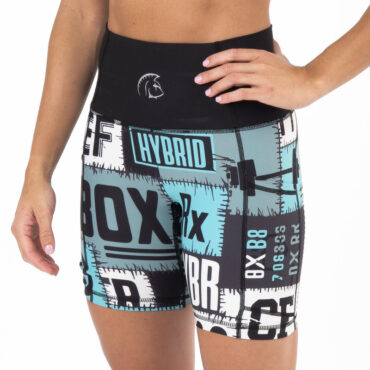 Pantalón Corto Cross Training Mujer Auralux II 6" Tights Cintura Alta Evolve Bold