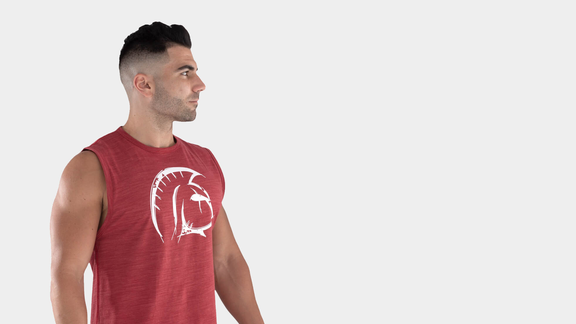 Camiseta sin mangas Ecoactive Hombre (COR3 Red)