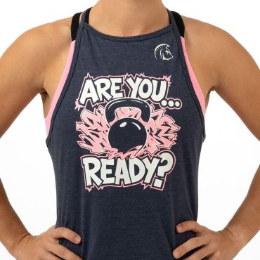 Camiseta sin mangas Ecoactive Halter (Are You Ready?)