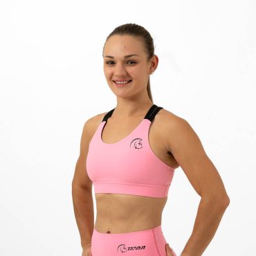 Sujetador cross training Core Glory Pink