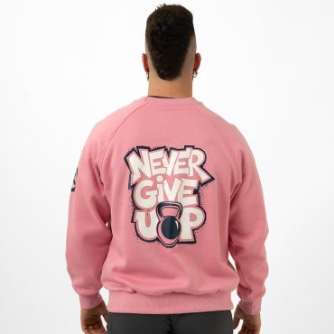 Sudadera Oversized Hombre ClimaGuard (Never Give Up)