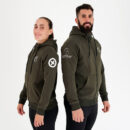 Sudadera Full Zip Hoodie UNISEX (Tactical Green)