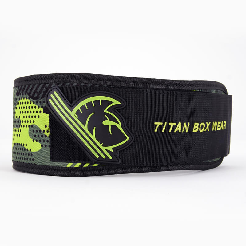 Cinturón de entrenamiento TITAN BELT (Neon Camo)