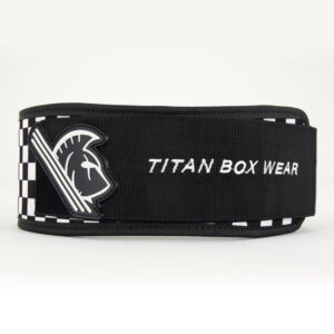 Cinturón de entrenamiento TITAN BELT (Criss Cross Black/White)