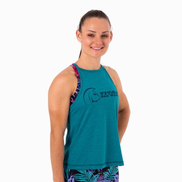 camiseta-sin-mangas-cross-training-mujer-ecoactive-cross-core-teal