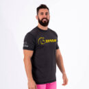 Camiseta cross training Core Black/Yellow
