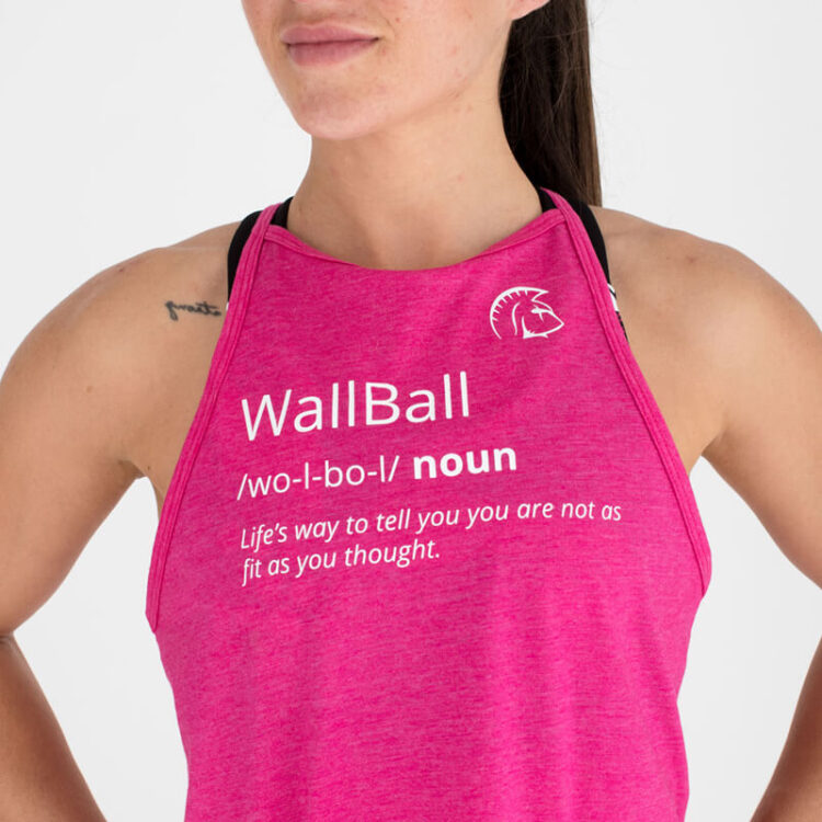 Camiseta sin mangas Ecoactive Halter (WallBall)