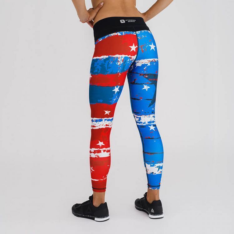 Mallas largas Xtamina Tights (Red, White and Blue)