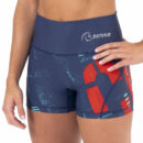 Pantalón Corto Cross Training Mujer AuraLux Booty cintura Alta CF Forever